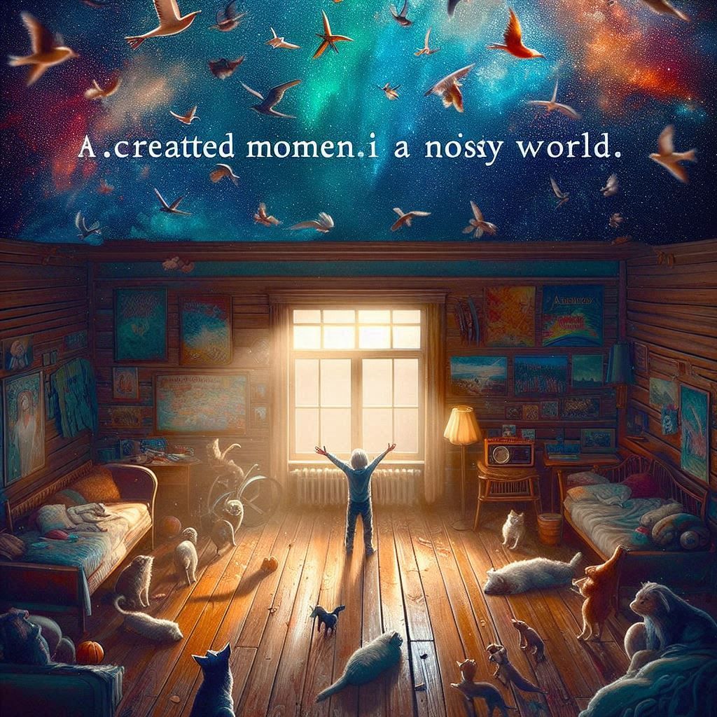 You’ve created a moment of stillness in a noisy world. Amazi...