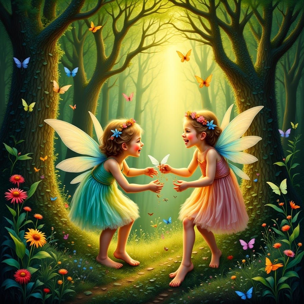 USING RETRAINED FINES DREAMY FAIRY MODEL W FLUX 9