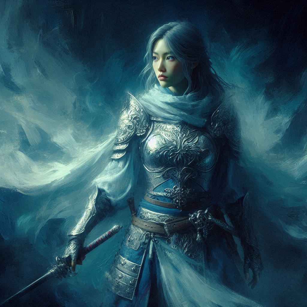 Sapphire and Silver 女 Warrior