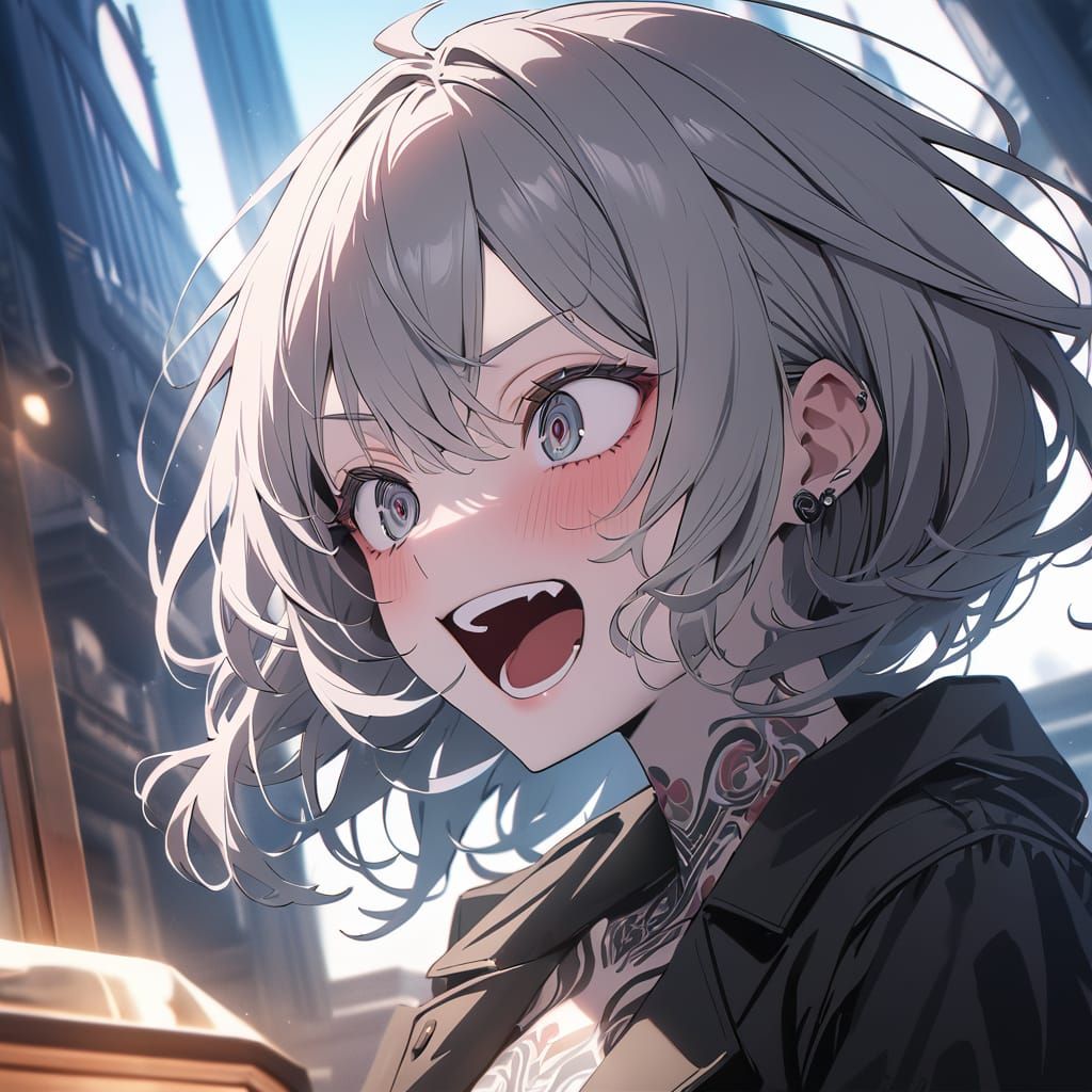 Raver Goth Manic Wildcard