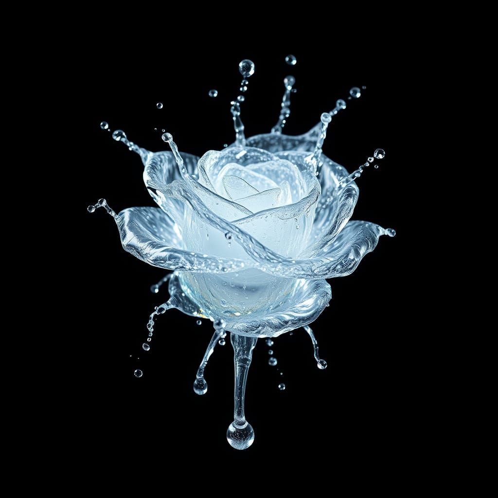 A Water Rose for You!  by @Lady Anne