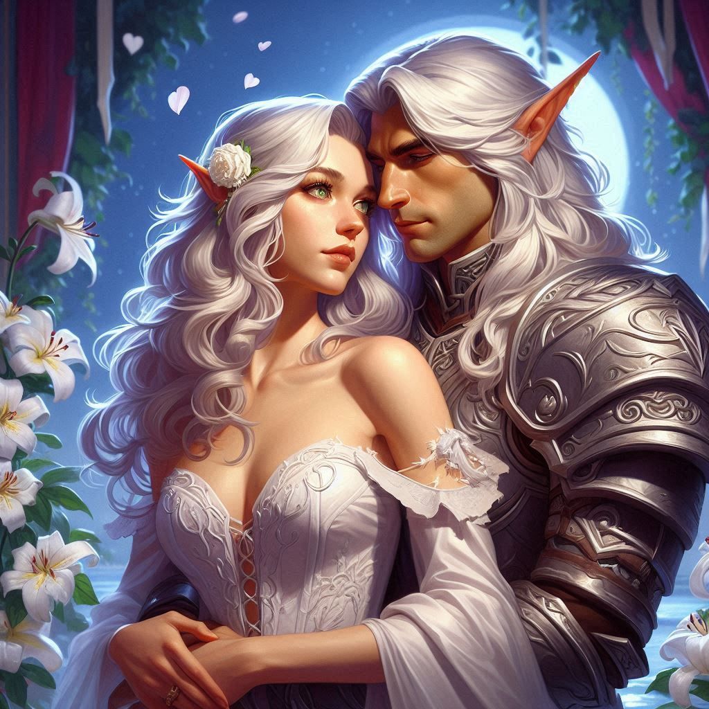 RinBe and Aelarion: World of Warcraft Style