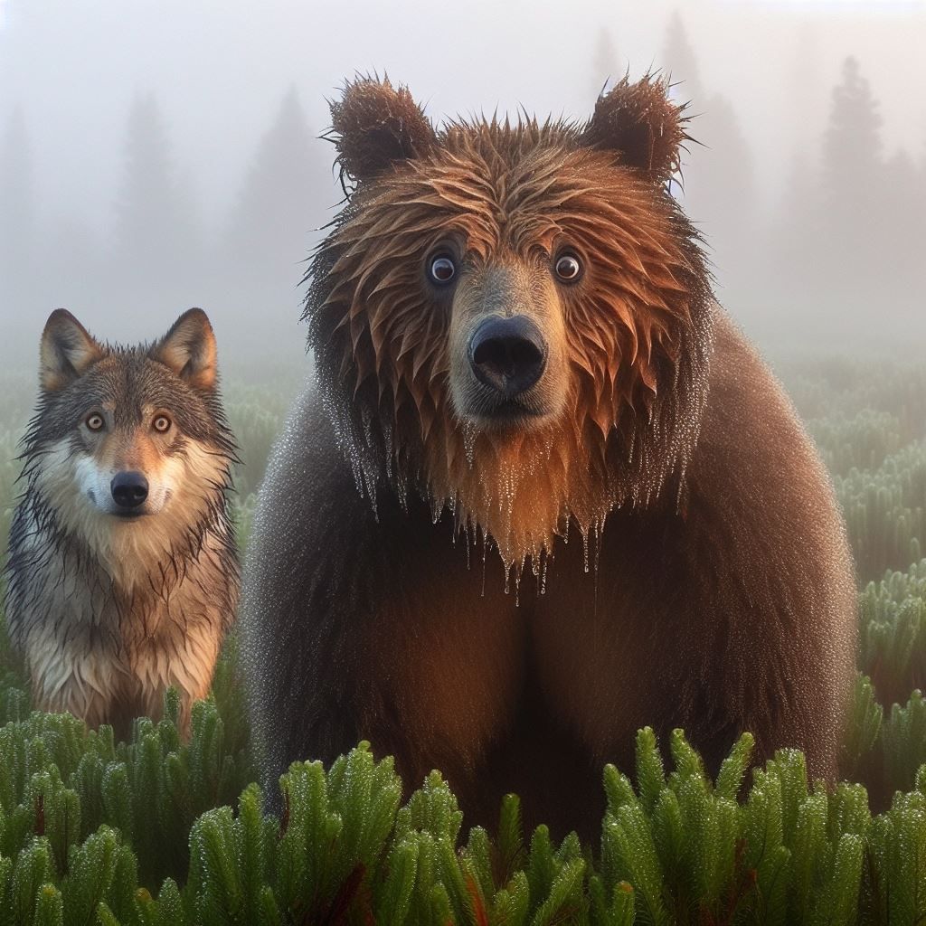 Bear and Wolf