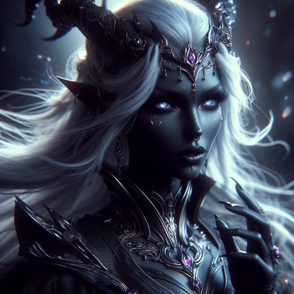 Drow sorceress