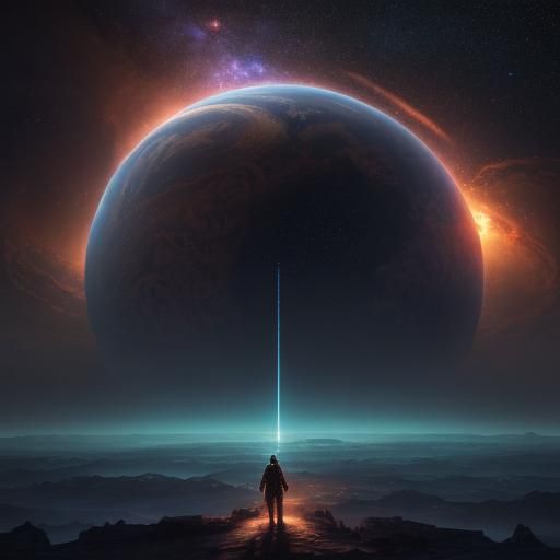 Mama, how many brothers and sisters do I have? AI Generated Artwork