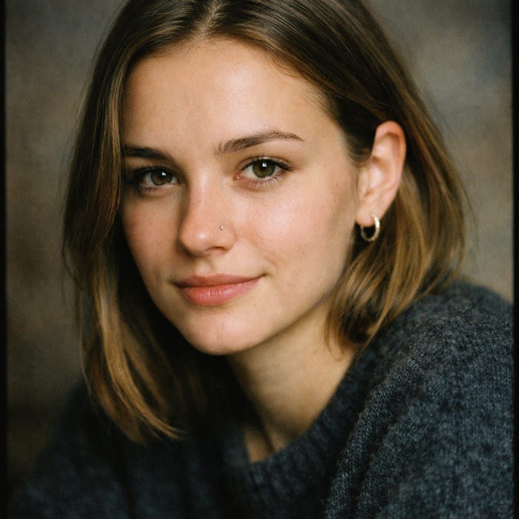 A series of emotional portrait photos.