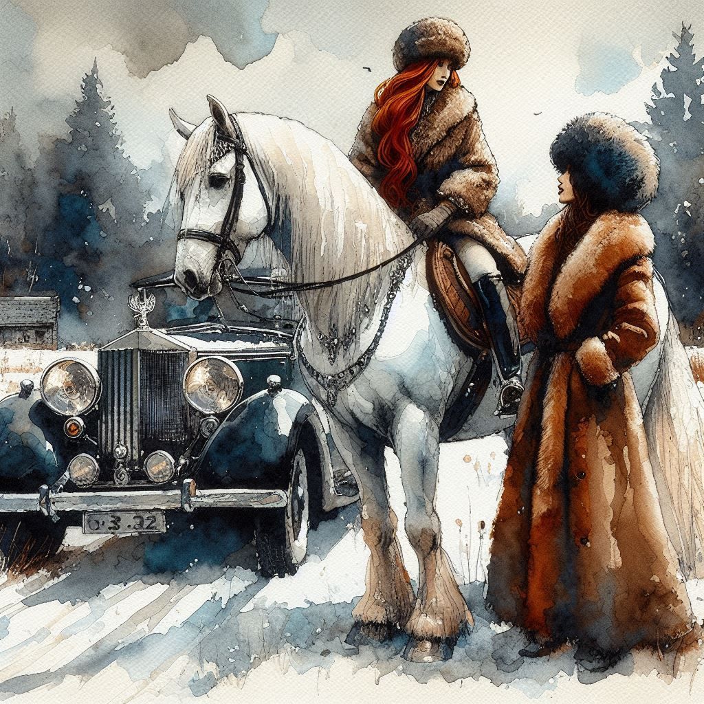 Fire Hair Meets the Countess