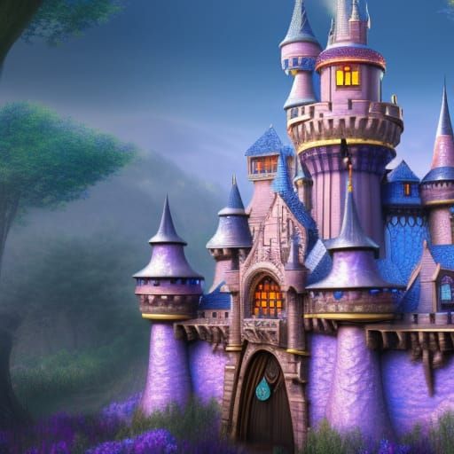 Sleeping beauty castle.