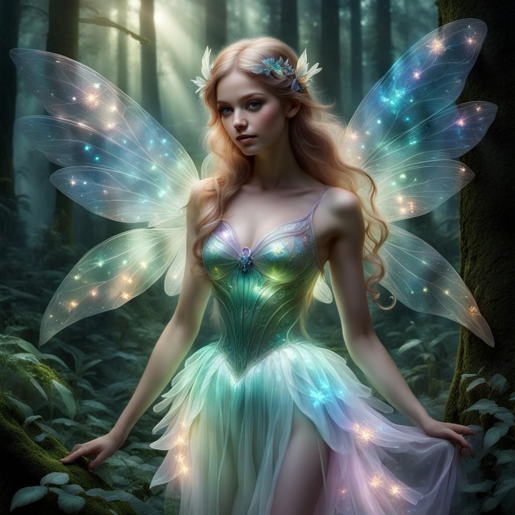 Forest Fairy 3 - AI Generated Artwork - NightCafe Creator