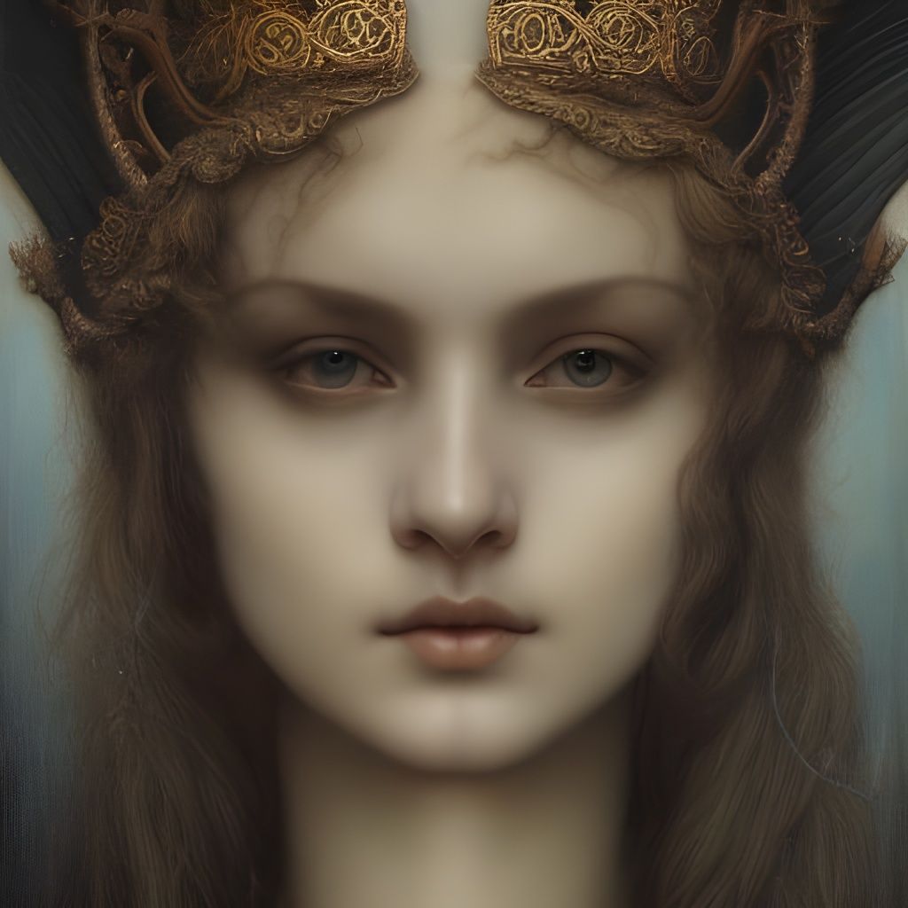 Young Medieval Queen - AI Generated Artwork - NightCafe Creator