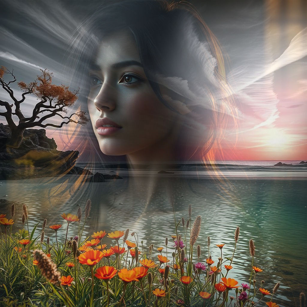 A breathtakingly serene landscape