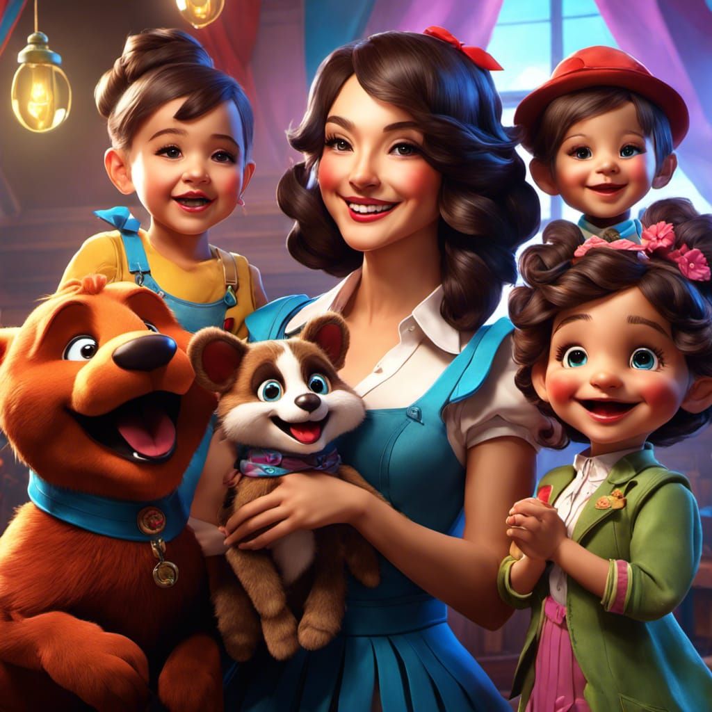 More of Veronica the ventriloquists cute puppets and some of her