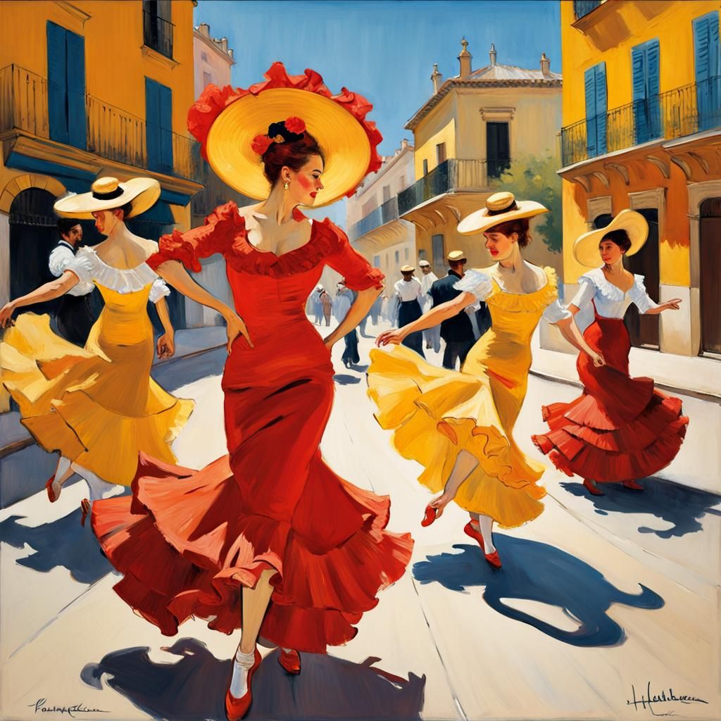 Flamenco in Sevilla  by @CookieMonster