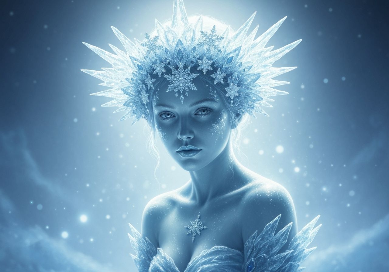 Crowning Glory of a sweet pure ice maiden