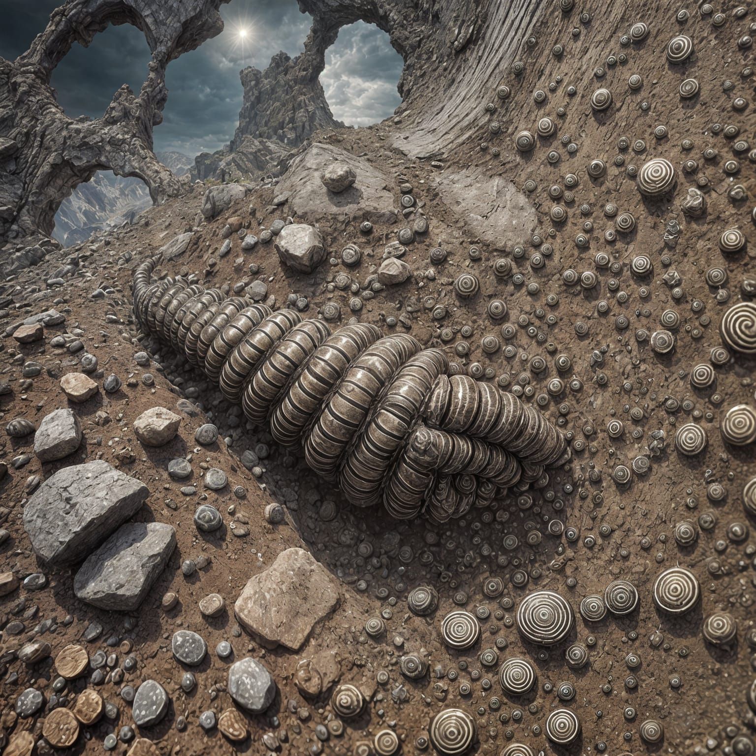 Millipedes found, no reward