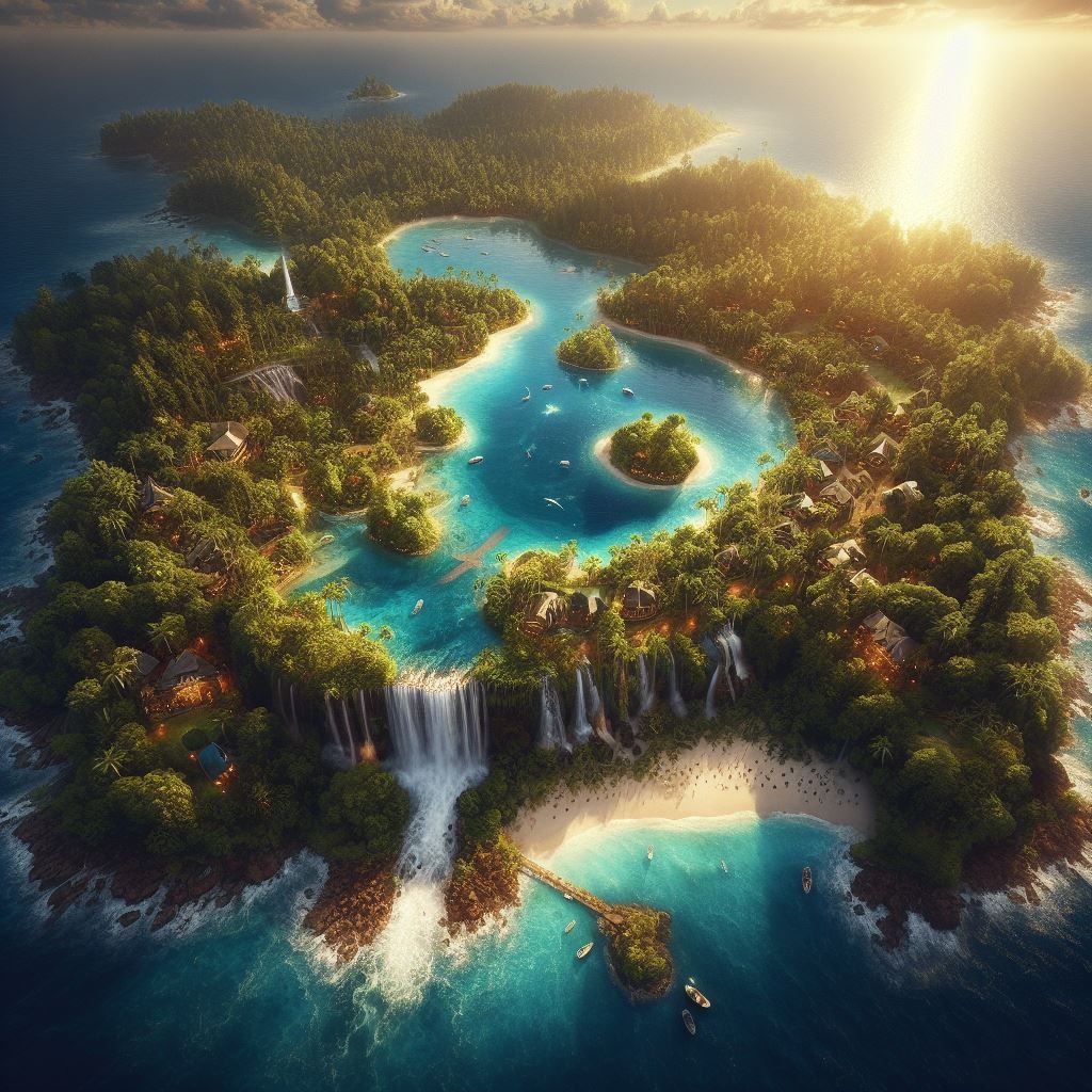 Tropical Paradise if I had millions of dollars