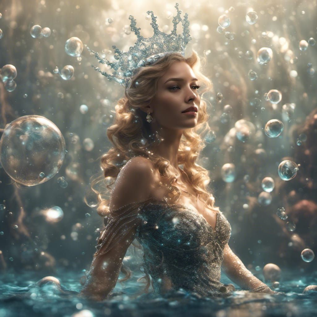 mermaid queen   by @strangematter