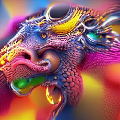 colorful dragon