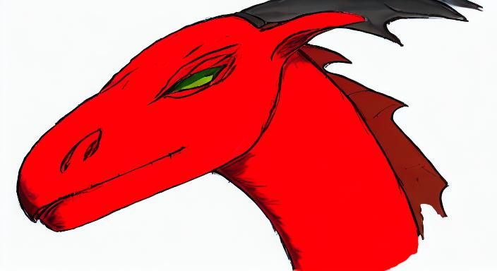 Dragon head with my own style