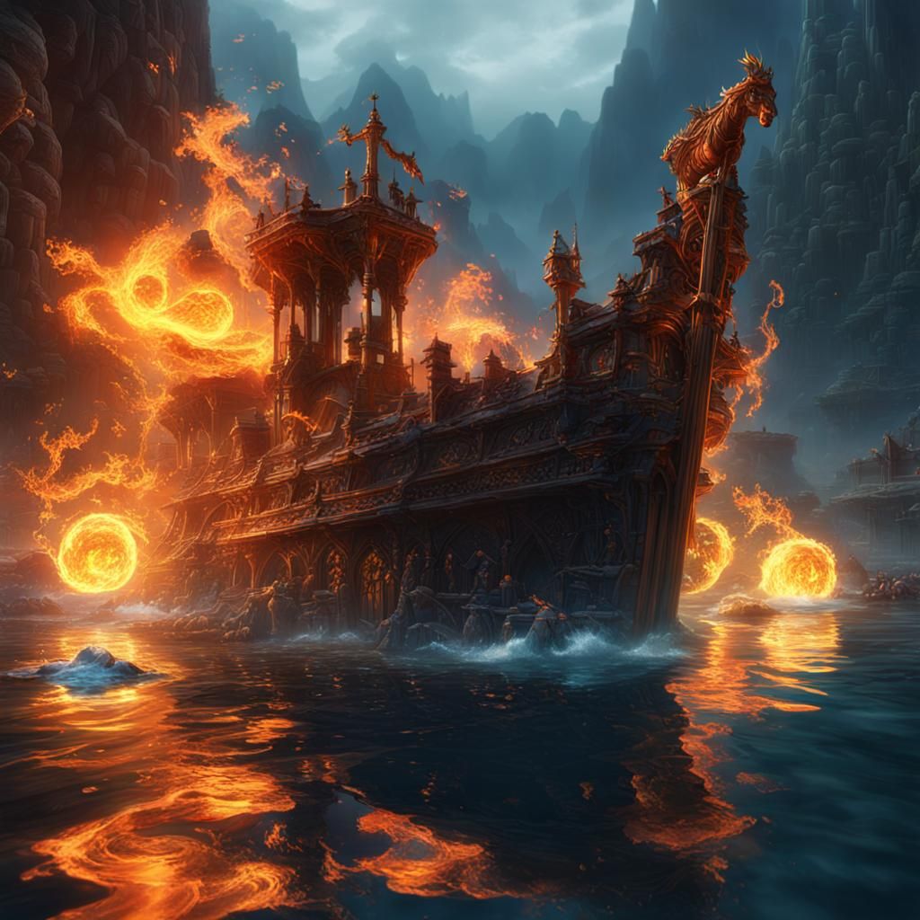 Fire verses water