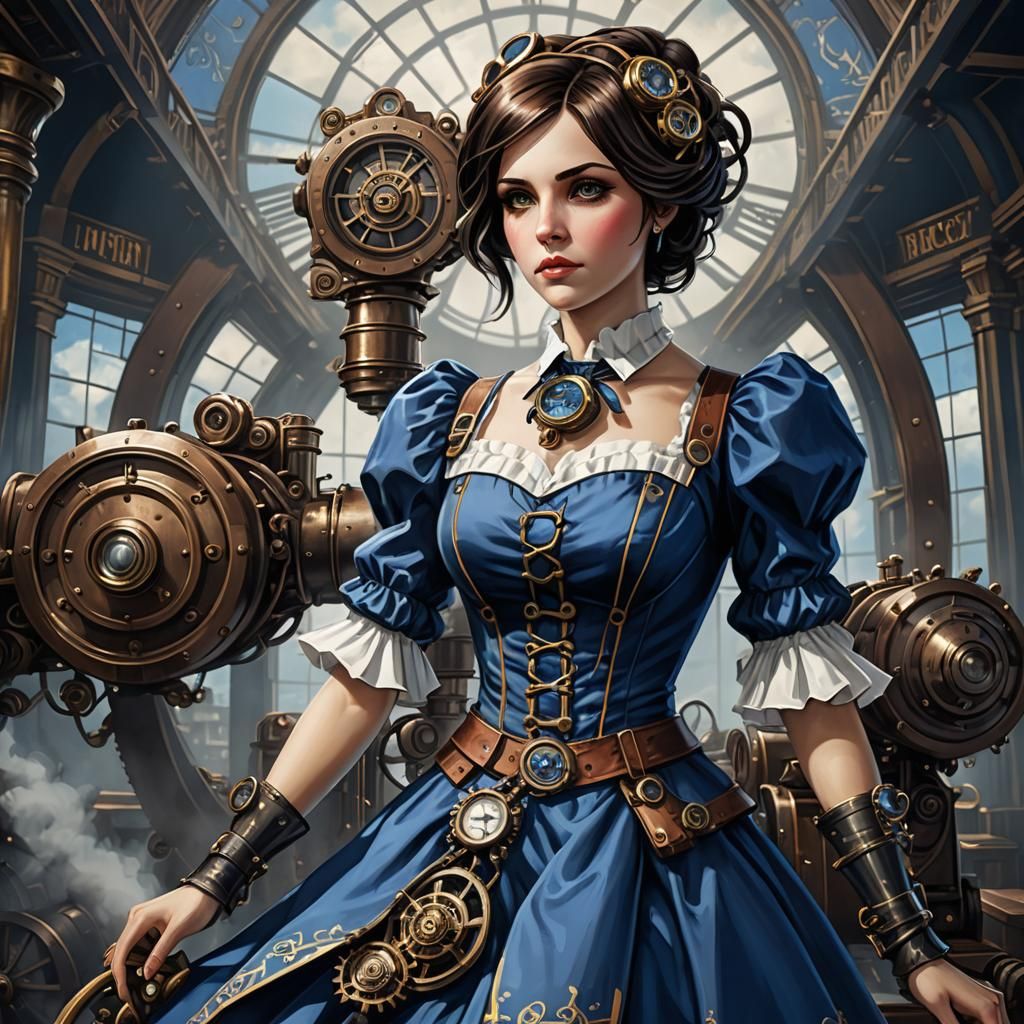 Elizabeth Comstock From BioShock Infinite - AI Generated Artwork -  NightCafe Creator