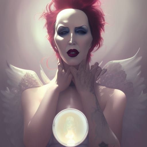 Angelic Marilyn Manson