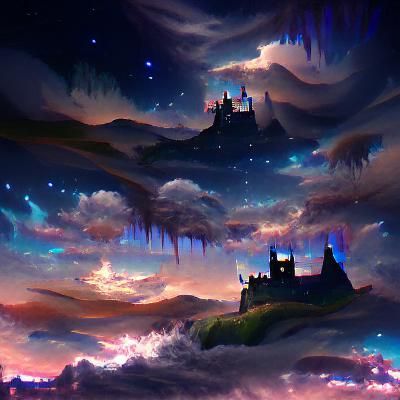 Fantasy Castle - Ai Generated Artwork - Nightcafe Creator