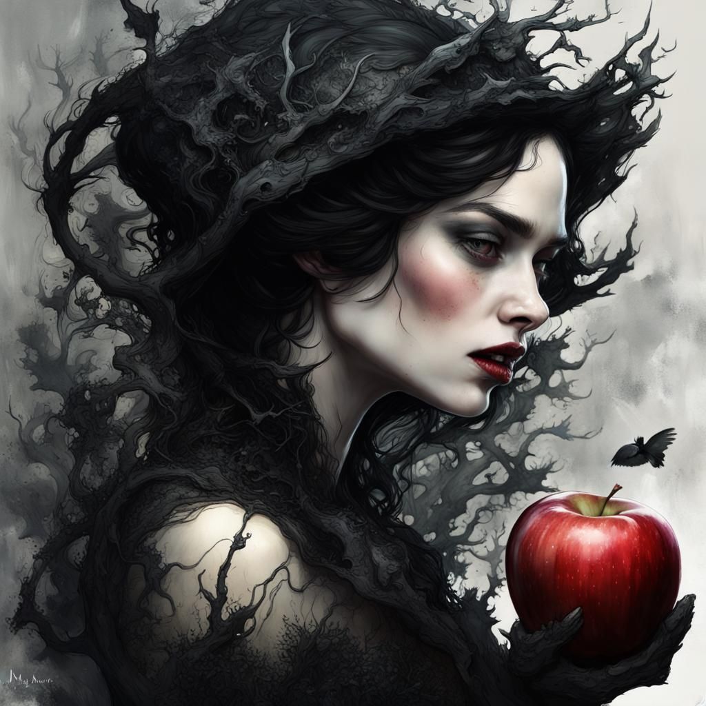 Dark Snow White.  by @Gorbelix
