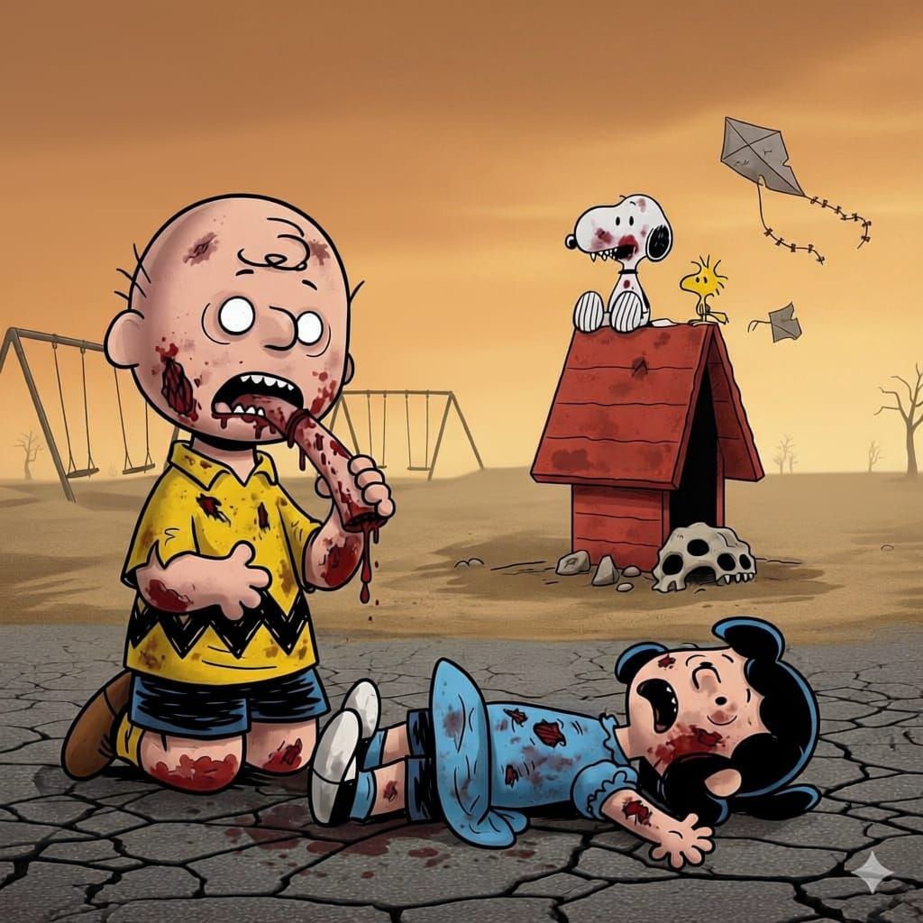 Good Grief, it’s a Charlie Brown Zombie Apocalypse. - Animat...