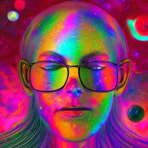 Icemon Astral Cosmic Illustration by Pablo Amaringo