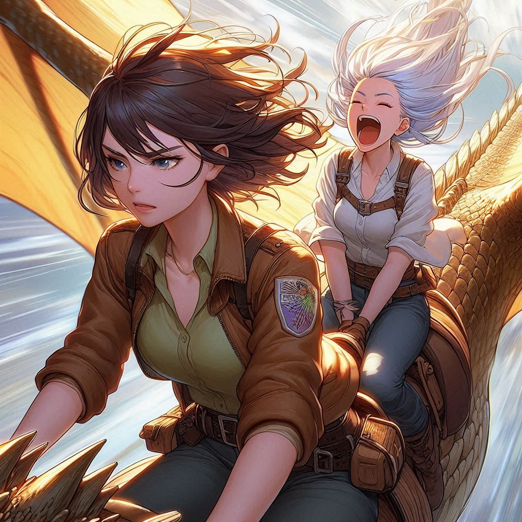 Two kinds of dragon-riders