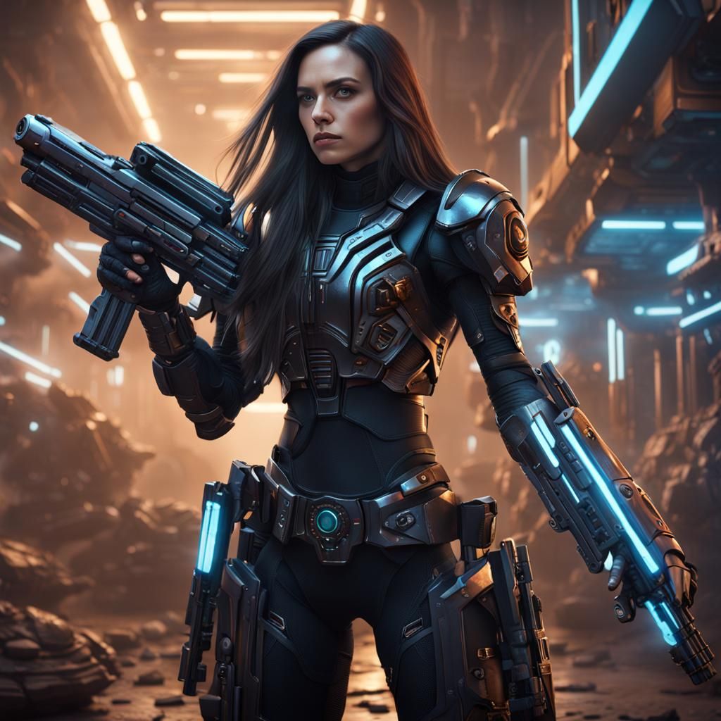 Sci fi heroine