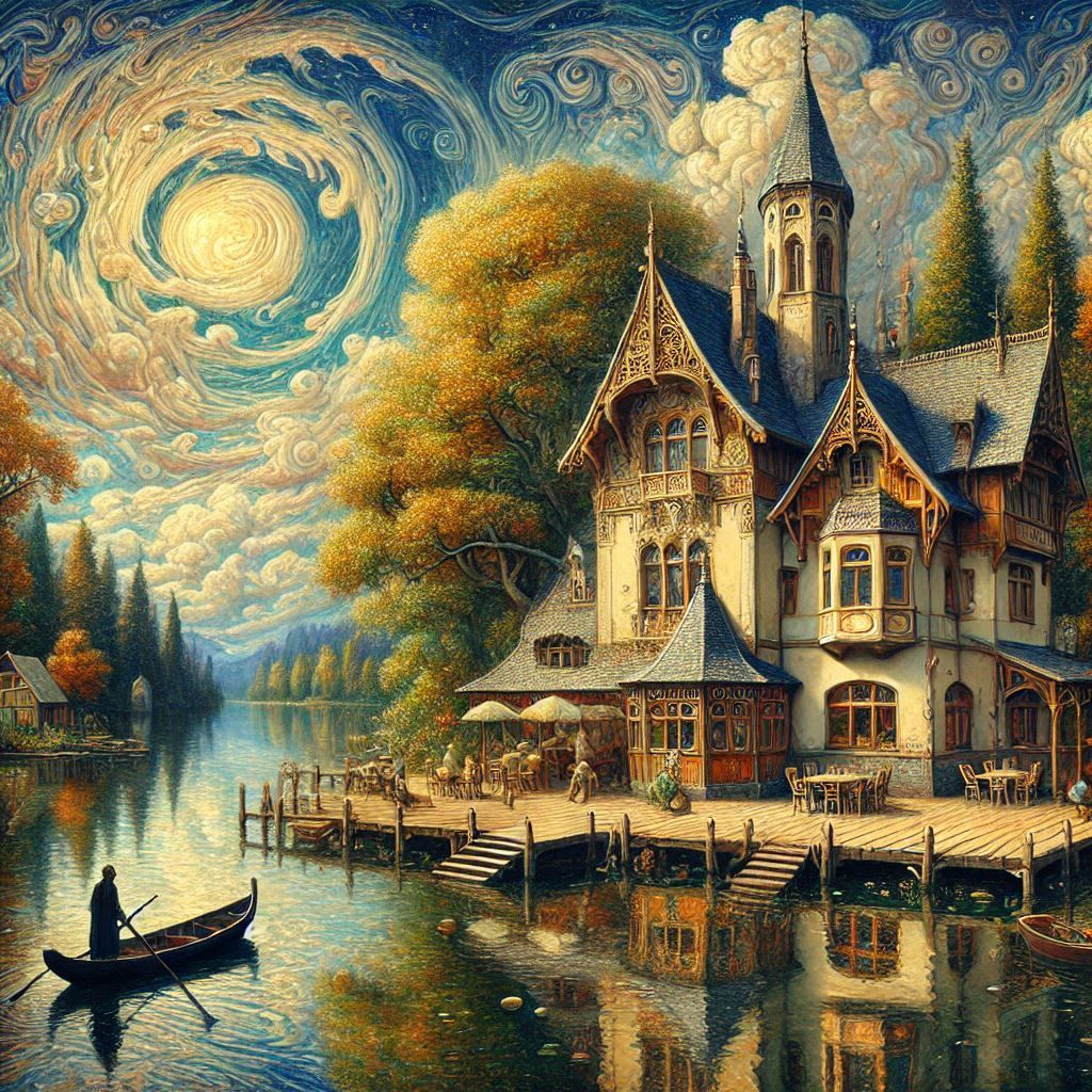 House at the sea  by @Margot