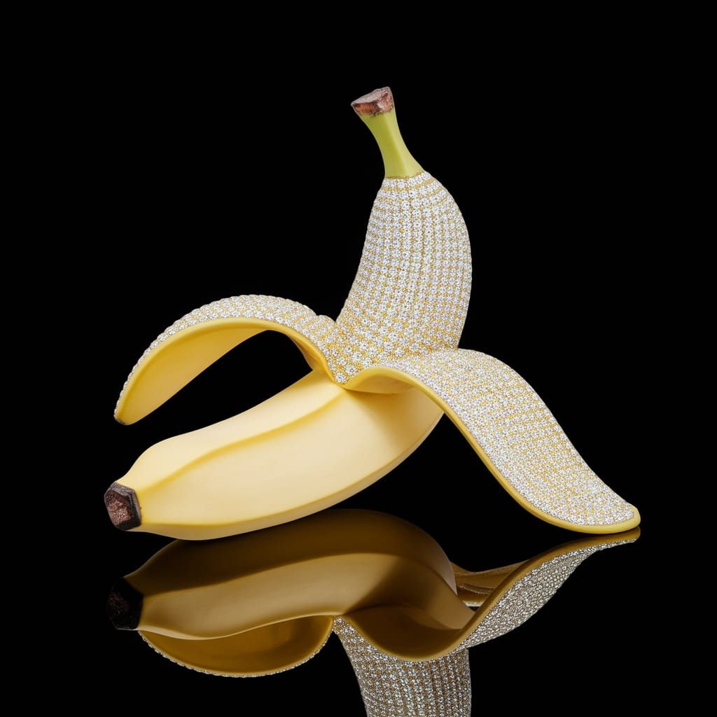 Very expensive banana! 👈🍌💸  by @Velena