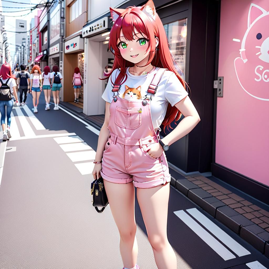 @Sabaku_Neko Cute Shortalls