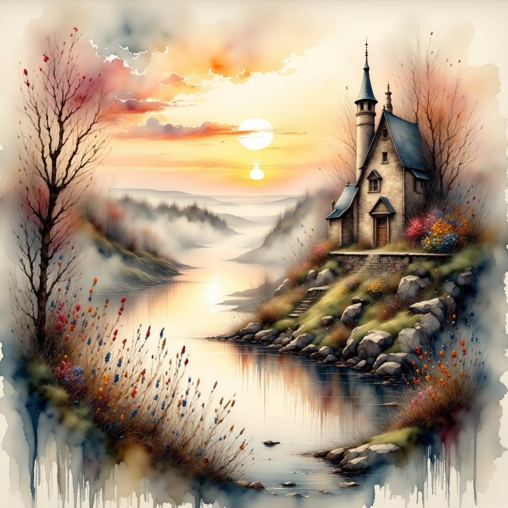 Au pays des rêves   by @Biboo