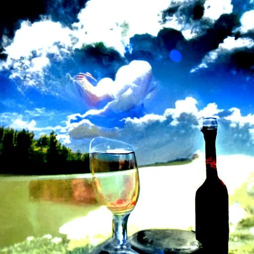 Chilling With A Fine Glass Of Wine heavenly sunshine beams d...