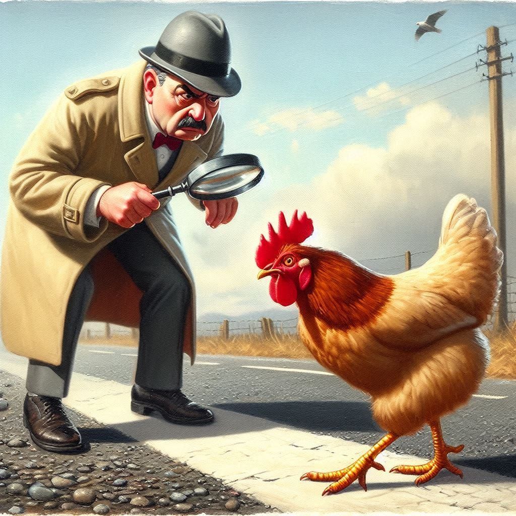 Poirot investigates - "Why the Chicken crossed the Road"