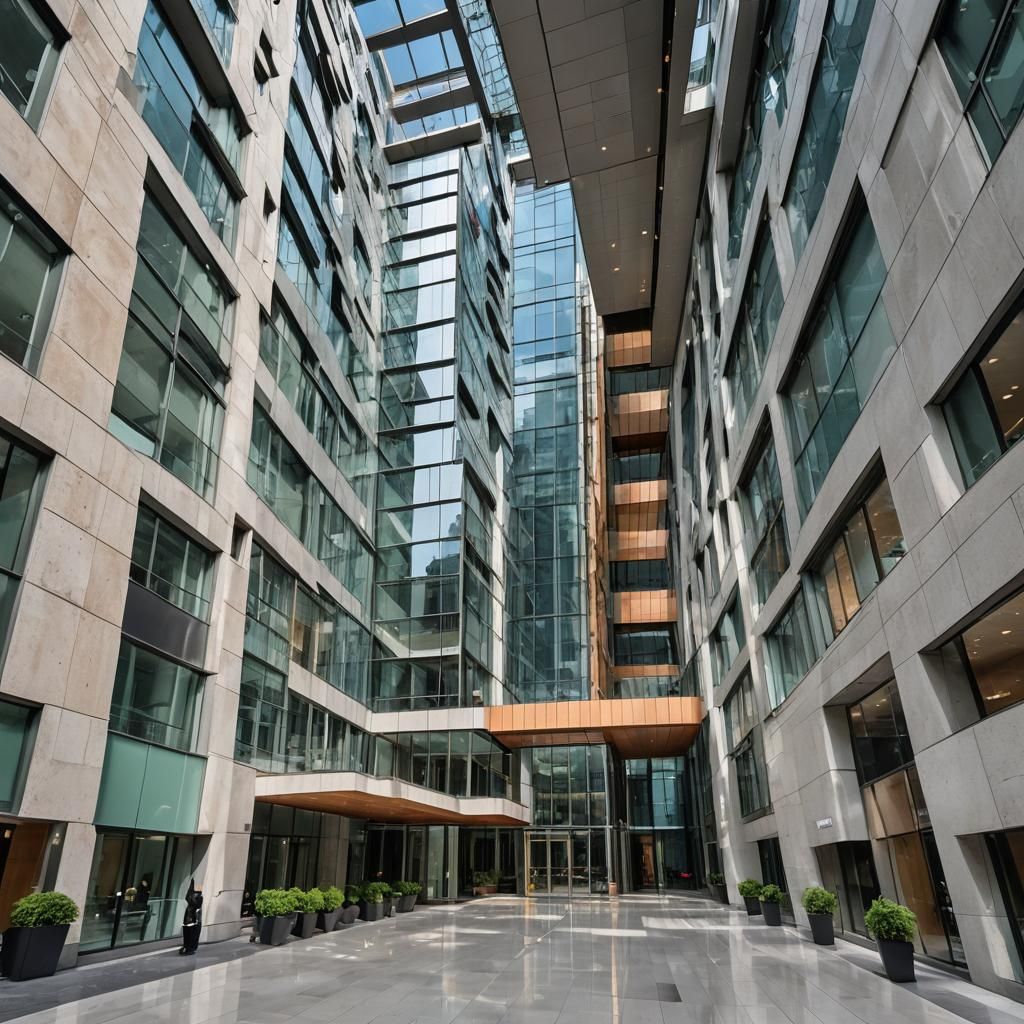 Sleek Modern Skyscraper Design in São Paulo Street Style