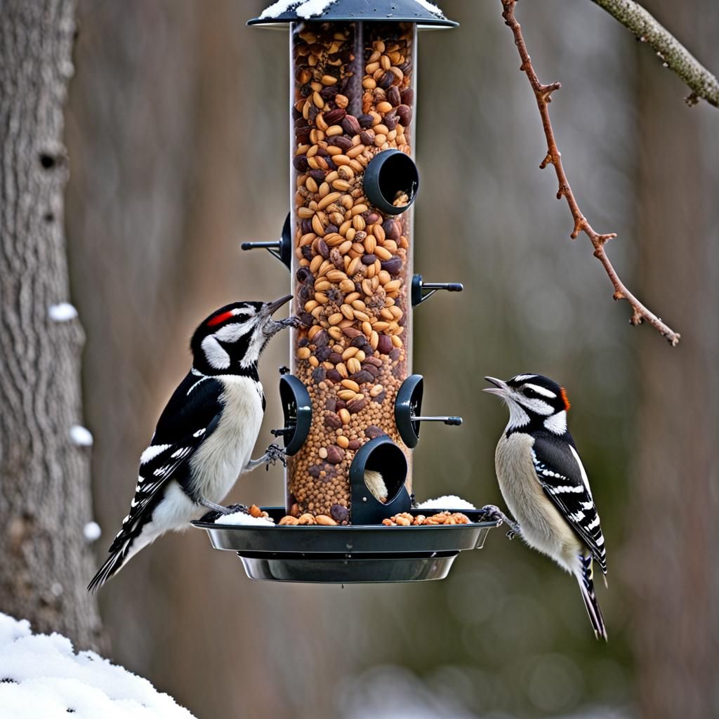 Hairy Woodpeckers