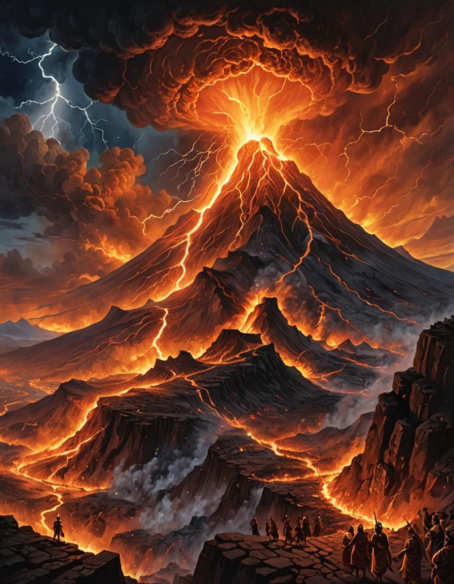 An eruption 🌋  by @Sergij