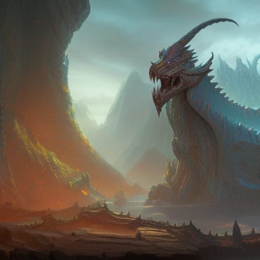 Naga, dungeons and dragons - AI Generated Artwork - NightCafe Creator