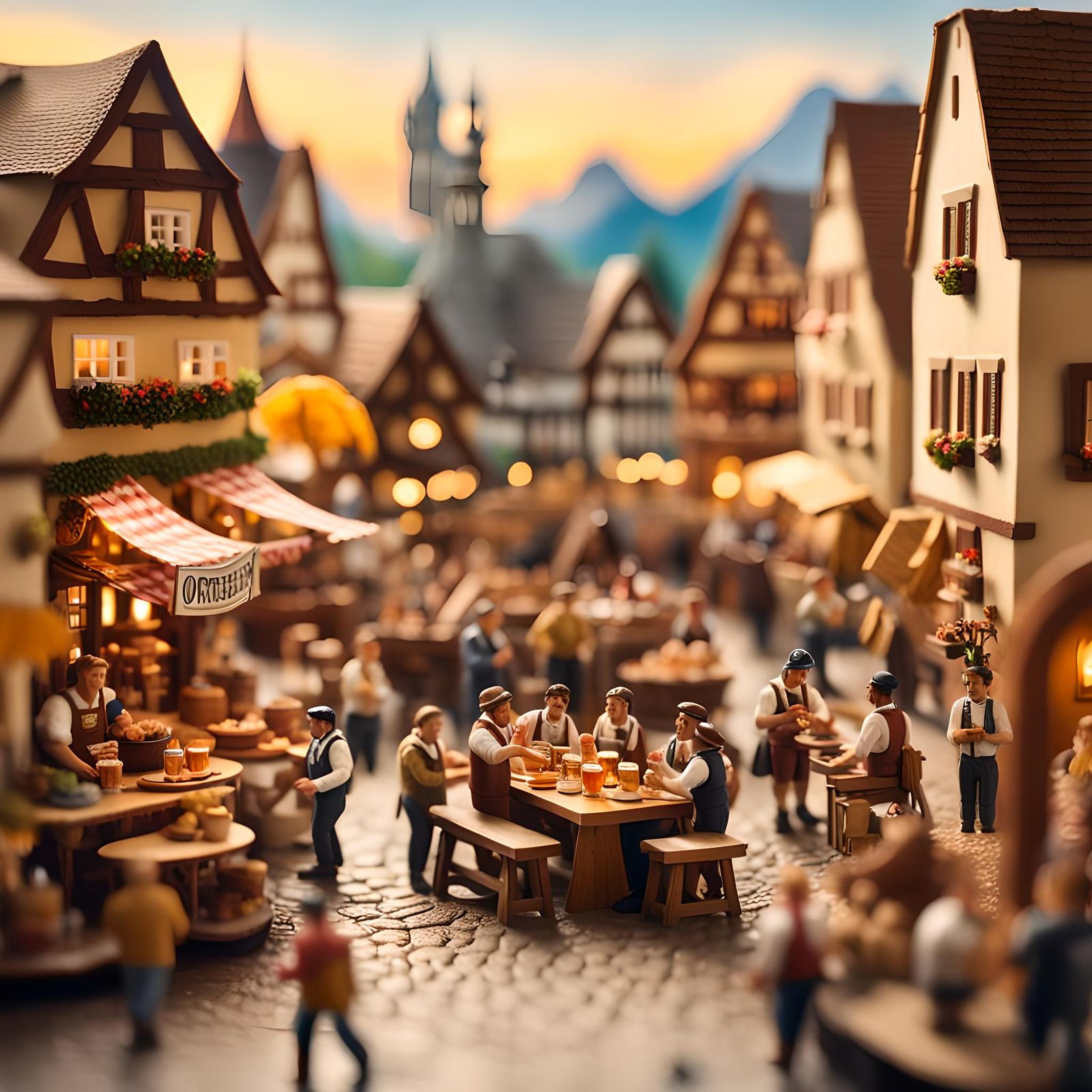 Miniature Oktoberfest  by @Jack Taylor