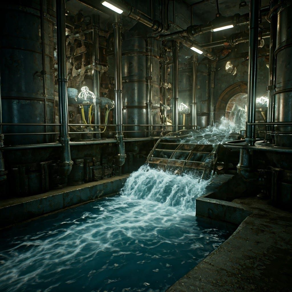 The Power Flows  by @Spikewriter