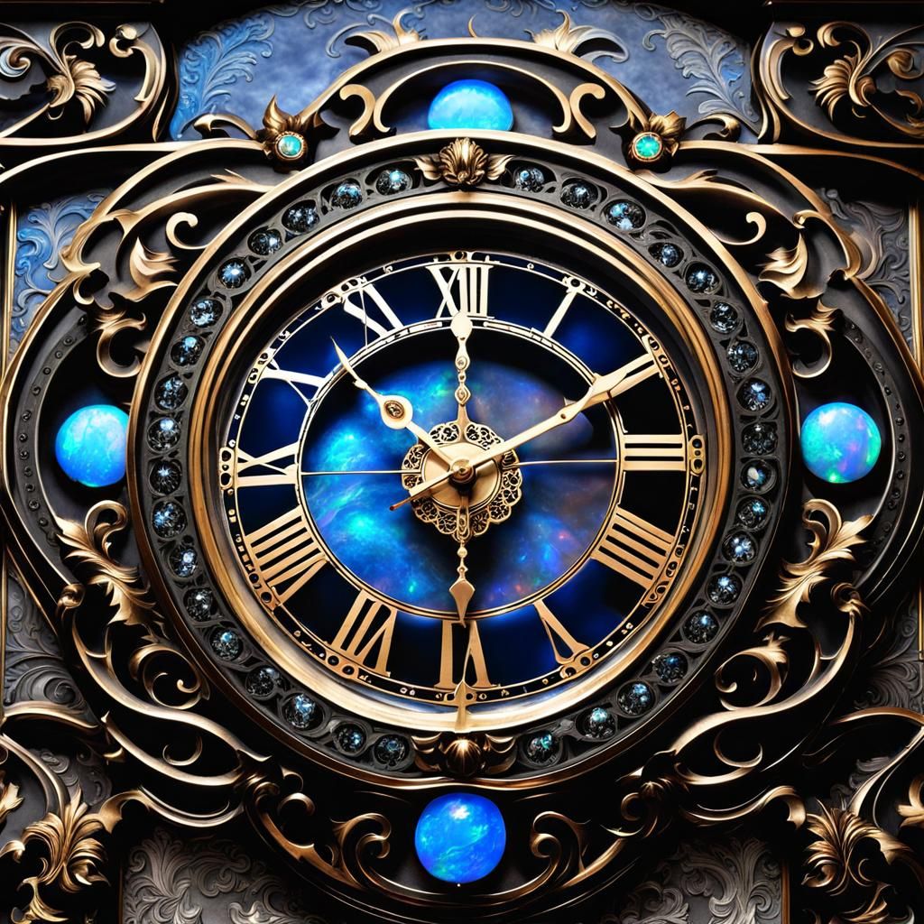 The addams family wall clock ai generated artwork nightcafe creator