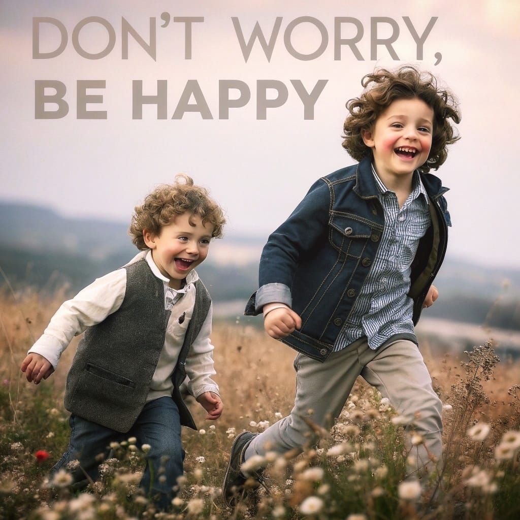 Don't Worry, Be Happy 😁👍