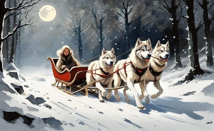 Winter Sleigh Ride  by @Simon Snow