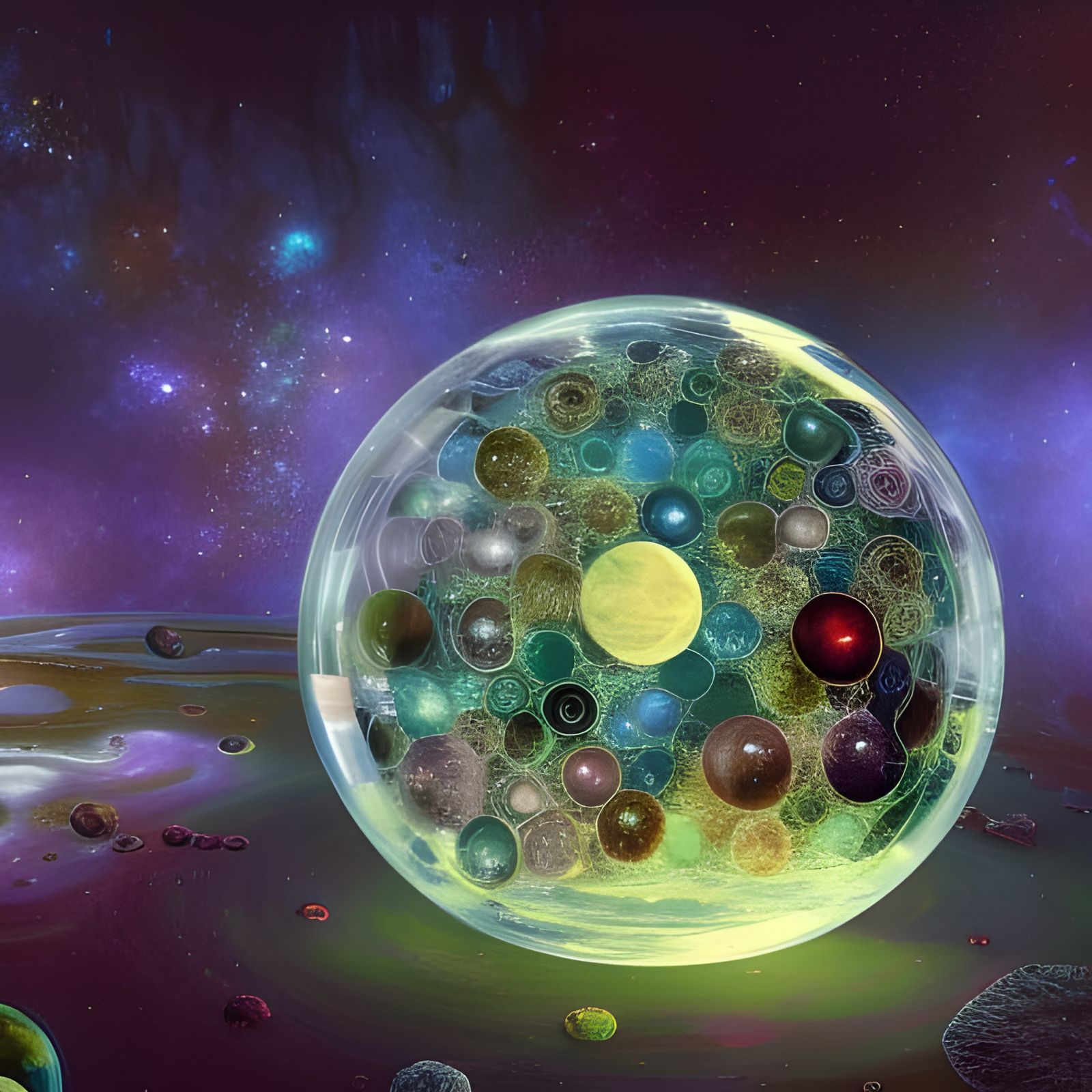 Cells on a planetary level