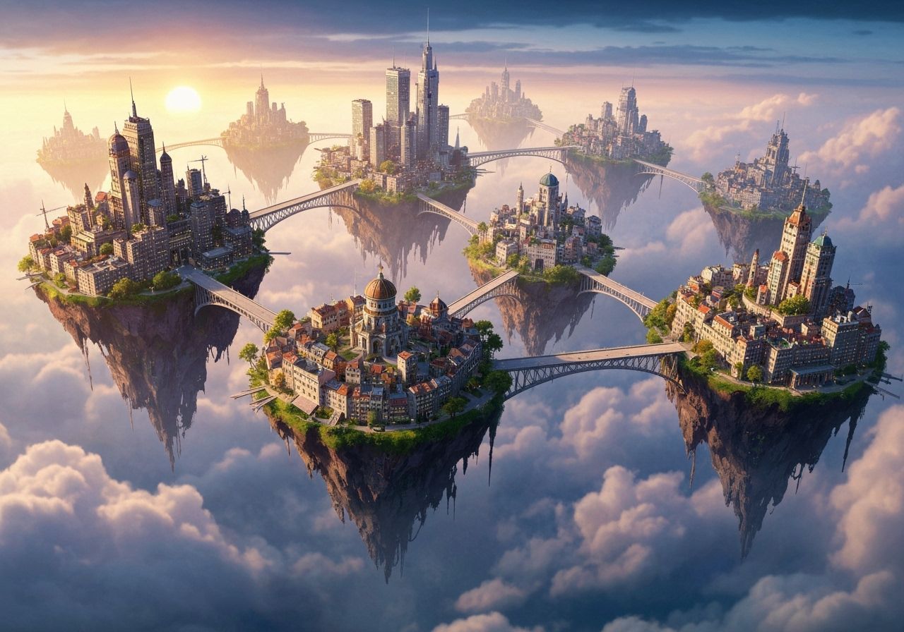 Floating city   by @Veronika