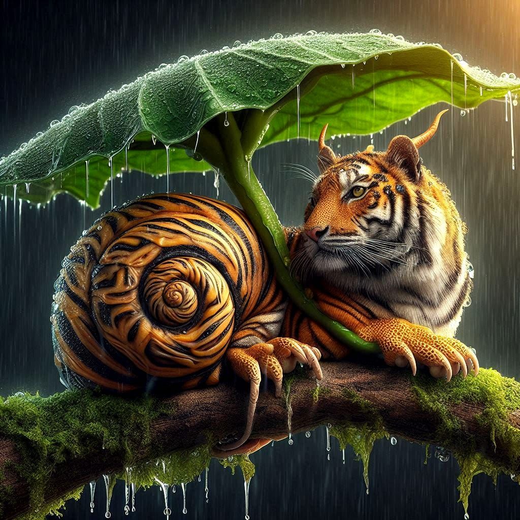 Snail Back Tiger